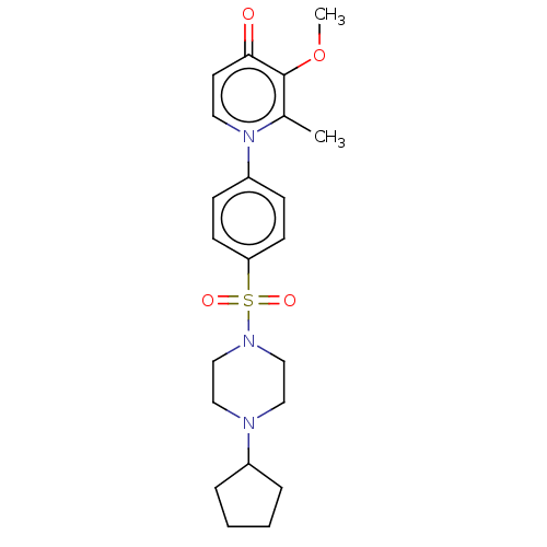 Chemical structure of BindingDB Monomer ID 50562742