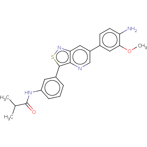Chemical structure of BindingDB Monomer ID 50562894