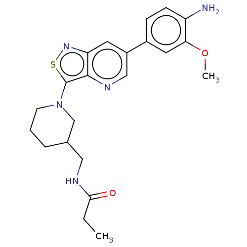 Chemical structure of BindingDB Monomer ID 50562901