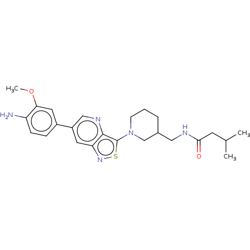 Chemical structure of BindingDB Monomer ID 50562904