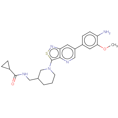 Chemical structure of BindingDB Monomer ID 50562905
