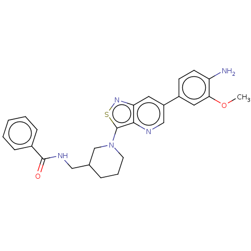 Chemical structure of BindingDB Monomer ID 50562907