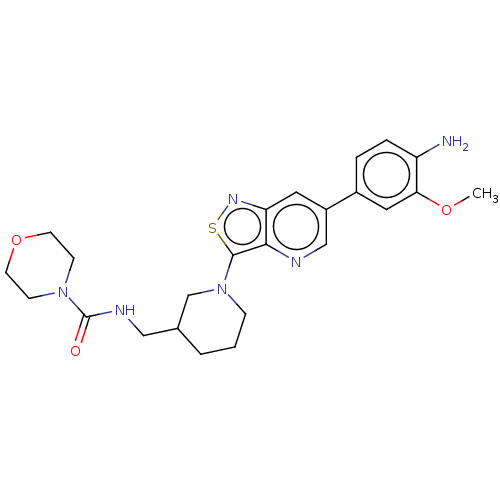 Chemical structure of BindingDB Monomer ID 50562909