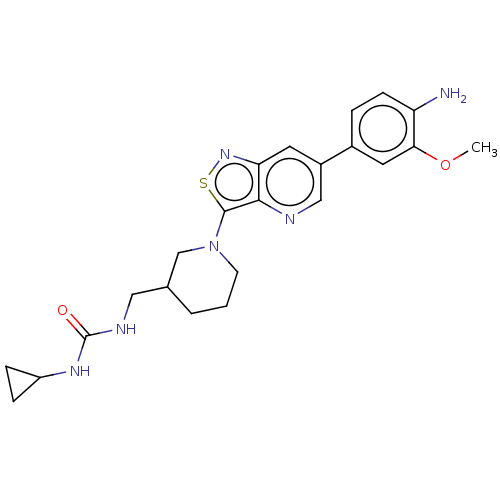 Chemical structure of BindingDB Monomer ID 50562911