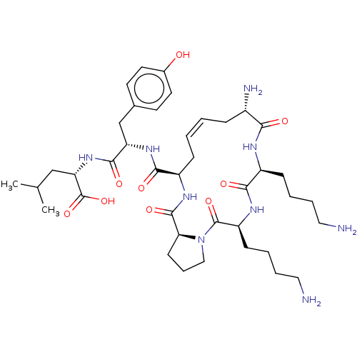 Chemical structure of BindingDB Monomer ID 50563019