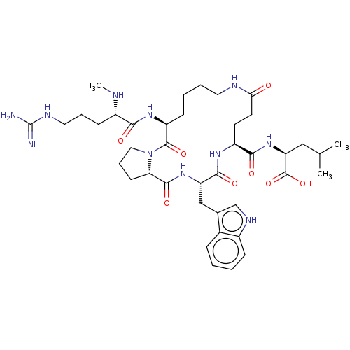 Chemical structure of BindingDB Monomer ID 50563027