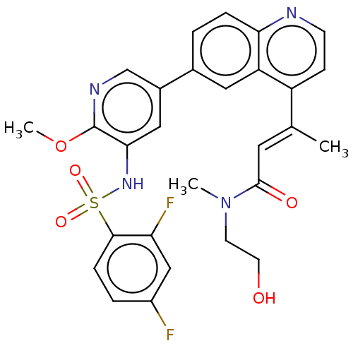 Chemical structure of BindingDB Monomer ID 50563249