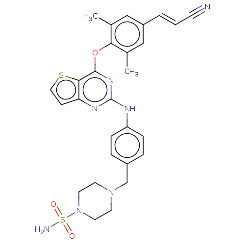 Chemical structure of BindingDB Monomer ID 50563255