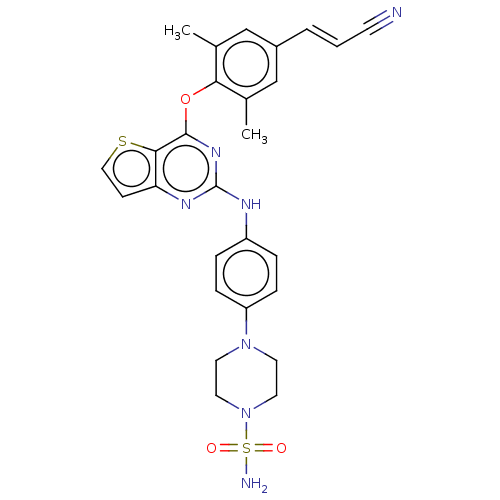 Chemical structure of BindingDB Monomer ID 50563259