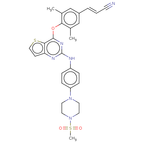 Chemical structure of BindingDB Monomer ID 50563260