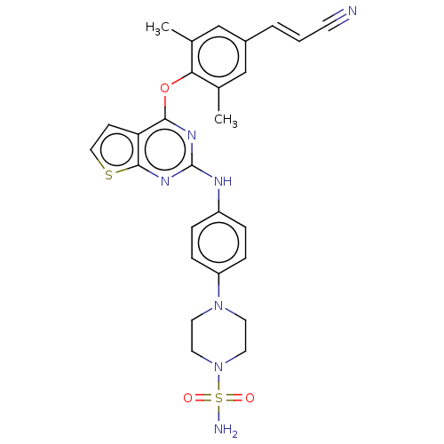 Chemical structure of BindingDB Monomer ID 50563261