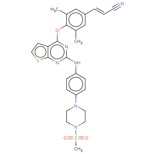 Chemical structure of BindingDB Monomer ID 50563262
