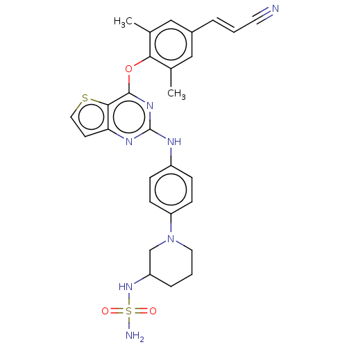 Chemical structure of BindingDB Monomer ID 50563263