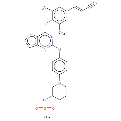 Chemical structure of BindingDB Monomer ID 50563264