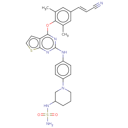 Chemical structure of BindingDB Monomer ID 50563265