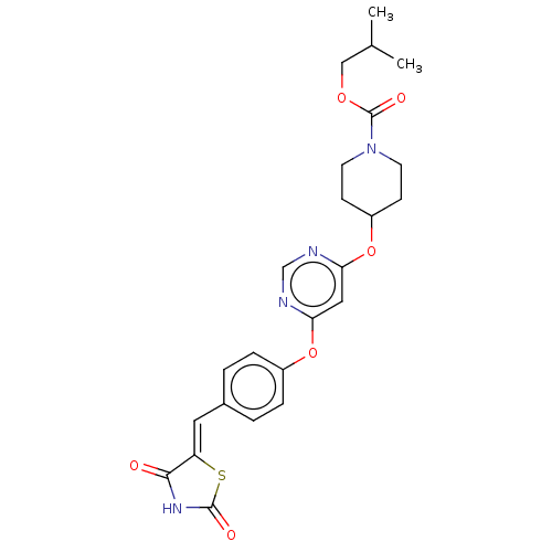 Chemical structure of BindingDB Monomer ID 50563453