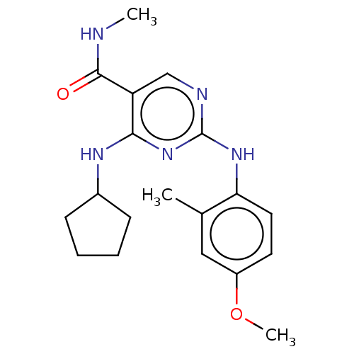 Chemical structure of BindingDB Monomer ID 50563654