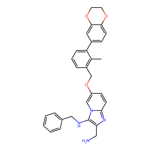 Chemical structure of BindingDB Monomer ID 50563740