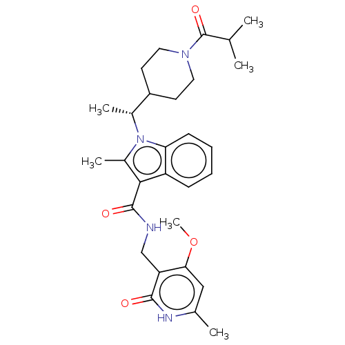 Chemical structure of BindingDB Monomer ID 50563819