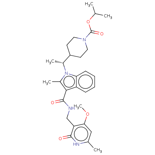 Chemical structure of BindingDB Monomer ID 50563820