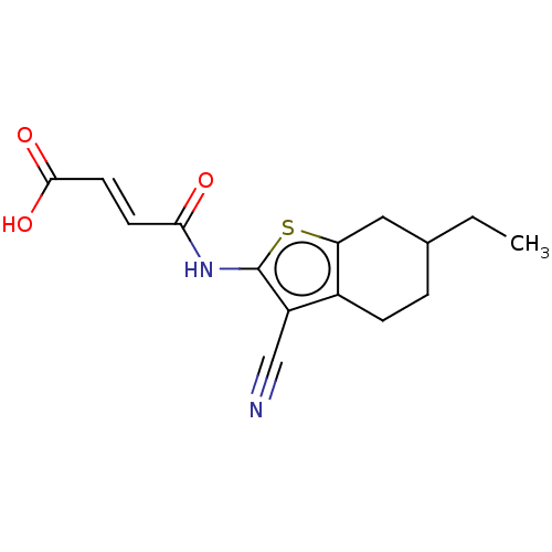 Chemical structure of BindingDB Monomer ID 50564167