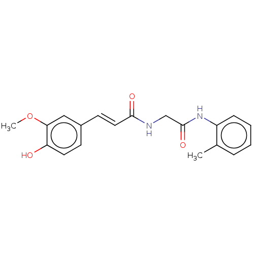 Chemical structure of BindingDB Monomer ID 50564481