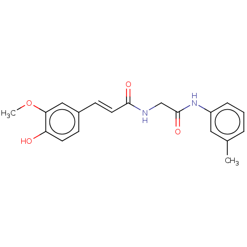 Chemical structure of BindingDB Monomer ID 50564482