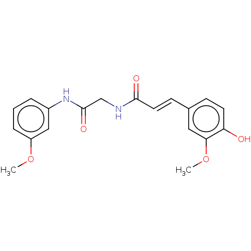 Chemical structure of BindingDB Monomer ID 50564485