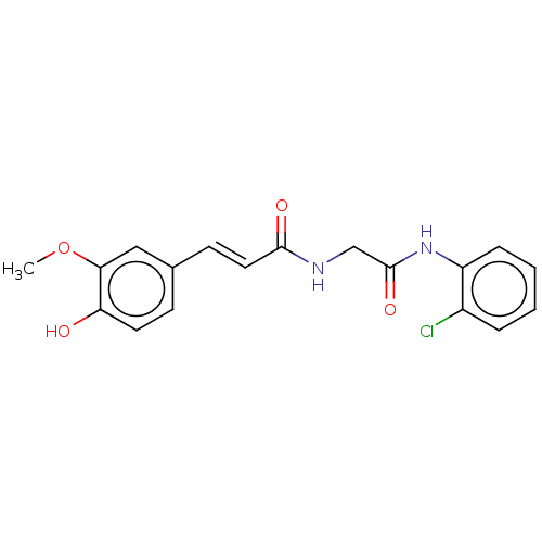 Chemical structure of BindingDB Monomer ID 50564487