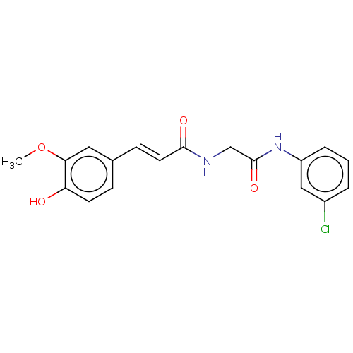 Chemical structure of BindingDB Monomer ID 50564488