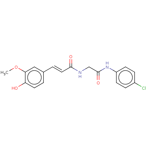 Chemical structure of BindingDB Monomer ID 50564489