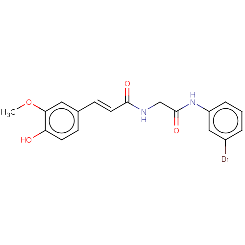 Chemical structure of BindingDB Monomer ID 50564493