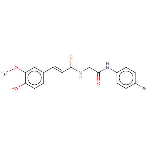 Chemical structure of BindingDB Monomer ID 50564494