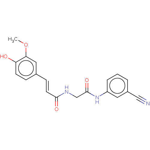 Chemical structure of BindingDB Monomer ID 50564498