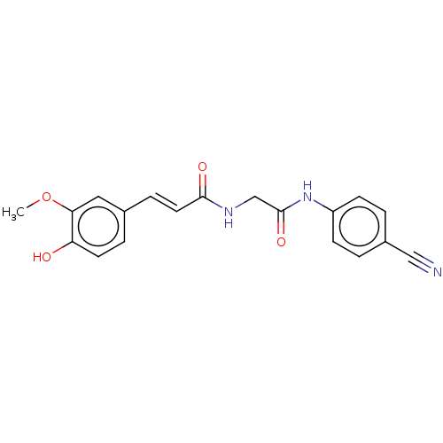 Chemical structure of BindingDB Monomer ID 50564499