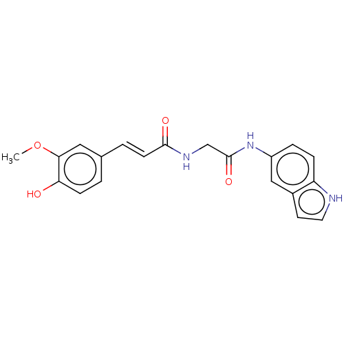 Chemical structure of BindingDB Monomer ID 50564501