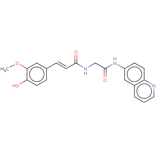 Chemical structure of BindingDB Monomer ID 50564502