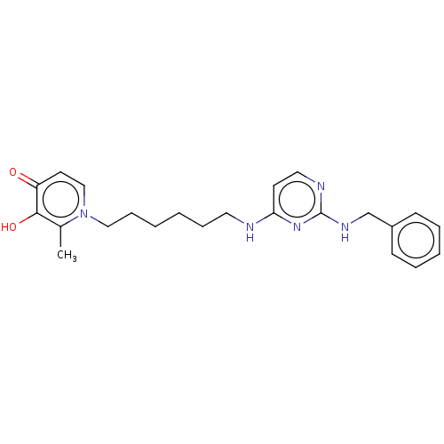 Chemical structure of BindingDB Monomer ID 50564592