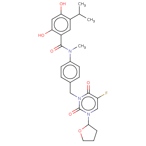 Chemical structure of BindingDB Monomer ID 50565260
