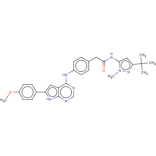 Chemical structure of BindingDB Monomer ID 50565624