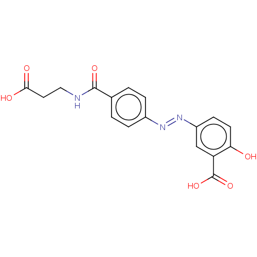 Chemical structure of BindingDB Monomer ID 50565694
