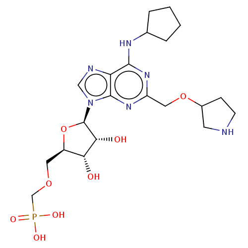 Chemical structure of BindingDB Monomer ID 50566244