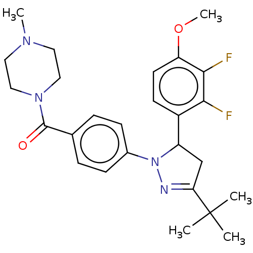 Chemical structure of BindingDB Monomer ID 50566443