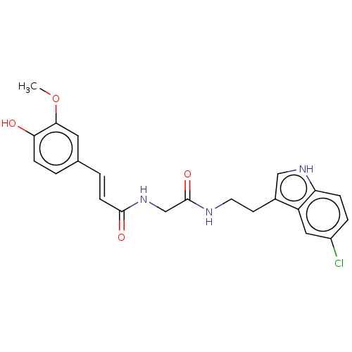 Chemical structure of BindingDB Monomer ID 50567300