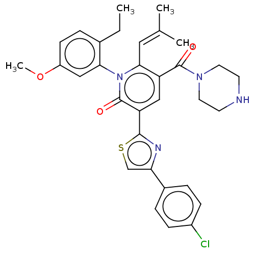 Chemical structure of BindingDB Monomer ID 50567834