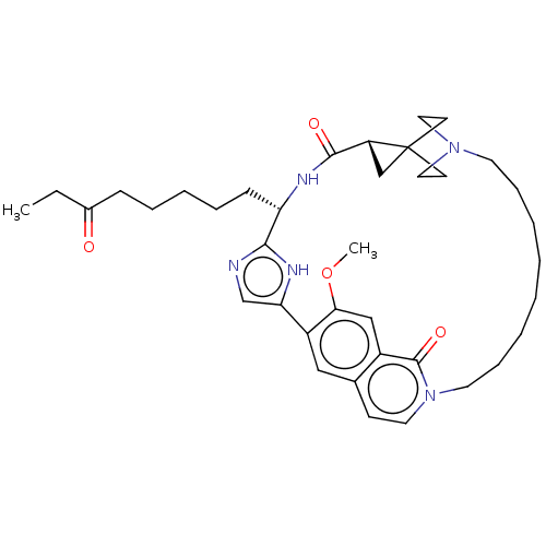 Chemical structure of BindingDB Monomer ID 50568215