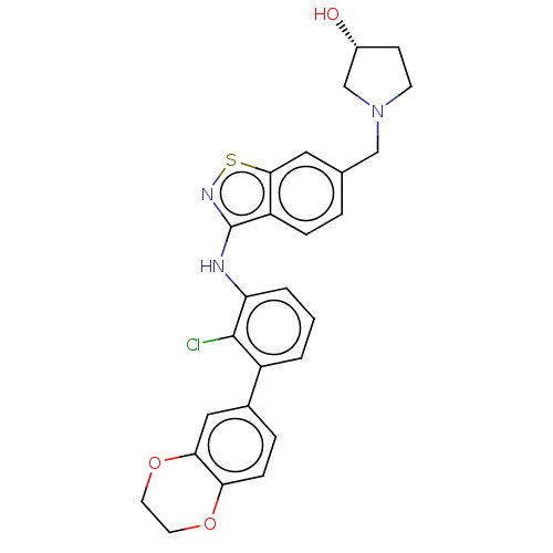 Chemical structure of BindingDB Monomer ID 50569417