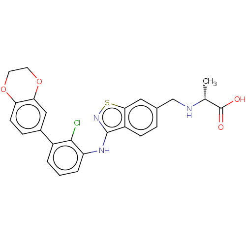 Chemical structure of BindingDB Monomer ID 50569419