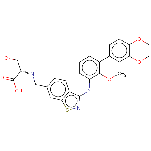Chemical structure of BindingDB Monomer ID 50569423