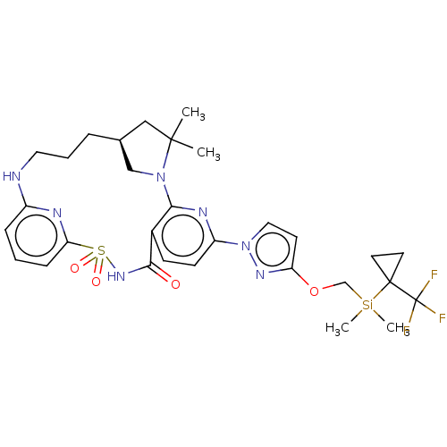 Chemical structure of BindingDB Monomer ID 50569792